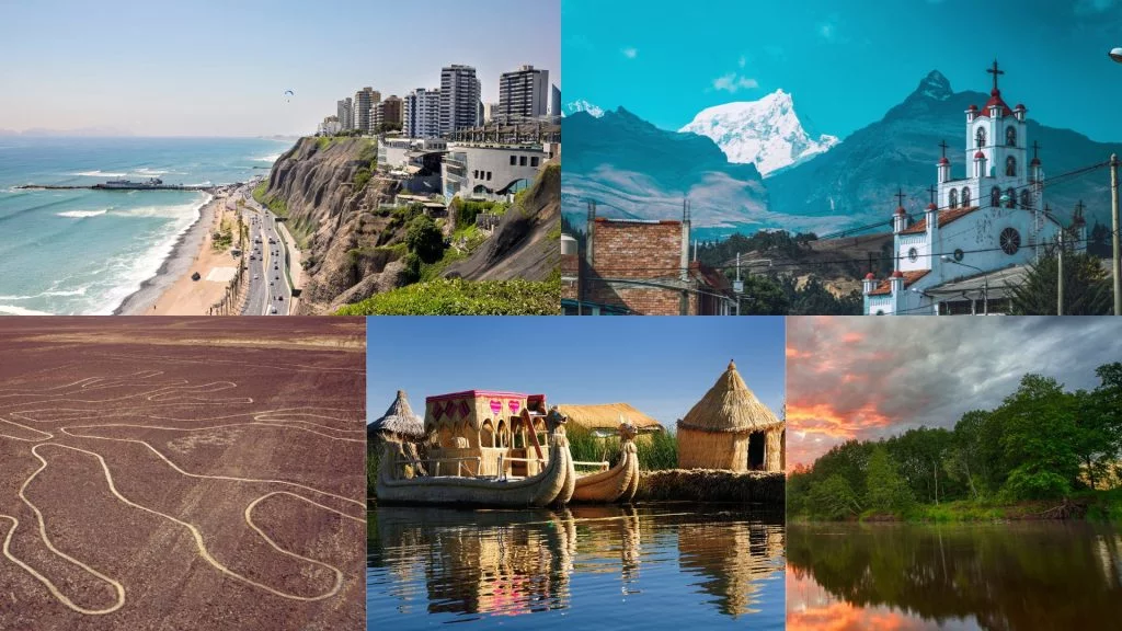 cinco destinos Peru