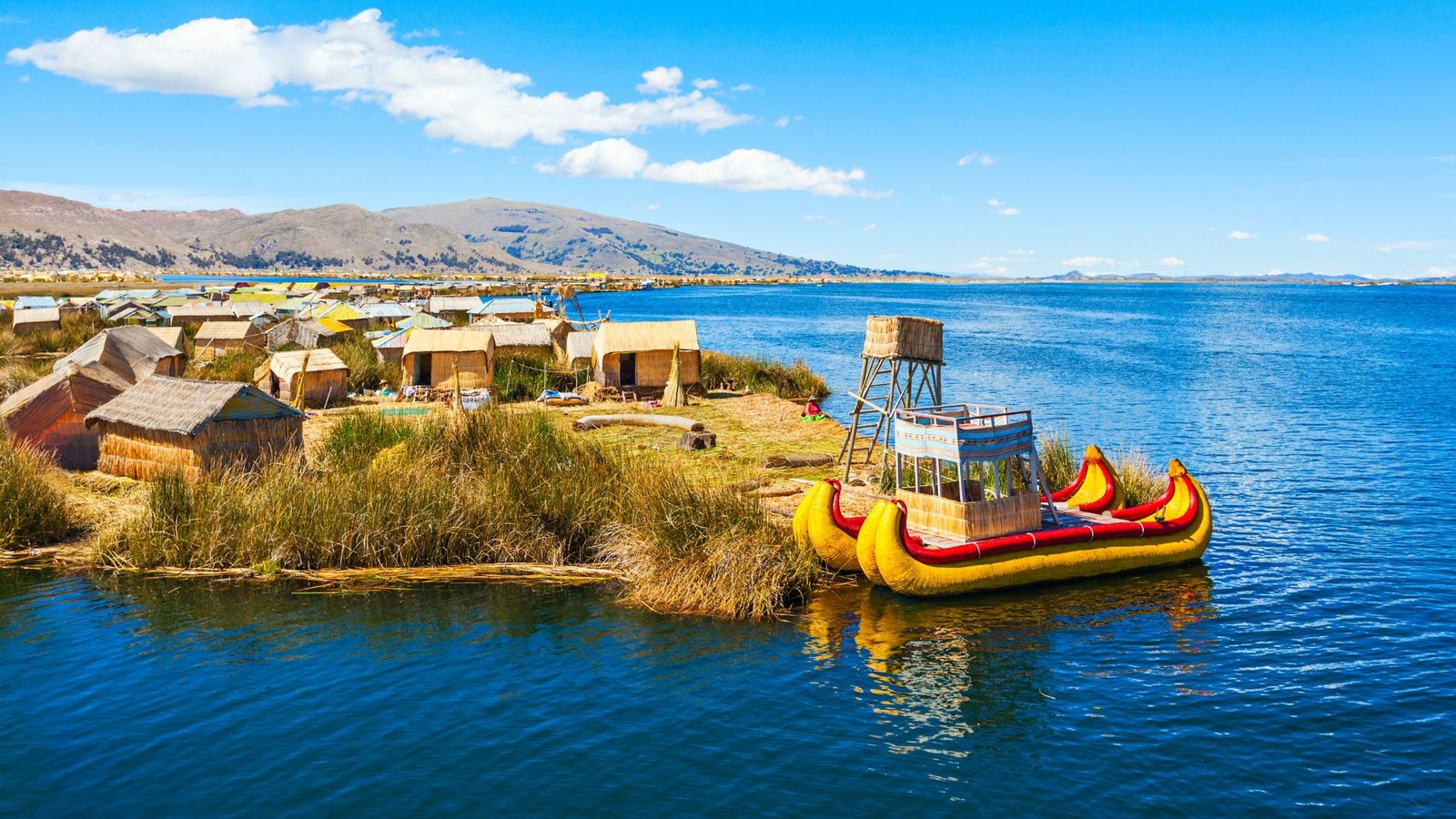 Lago titicaca- Ilhas flutuantes de Uros