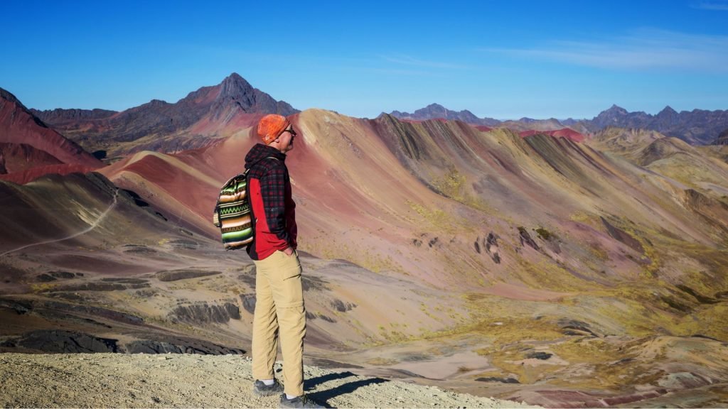 montanha Vinicunca de sete cores