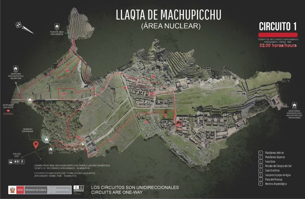 Machu Picchu - CIRCUITO 1